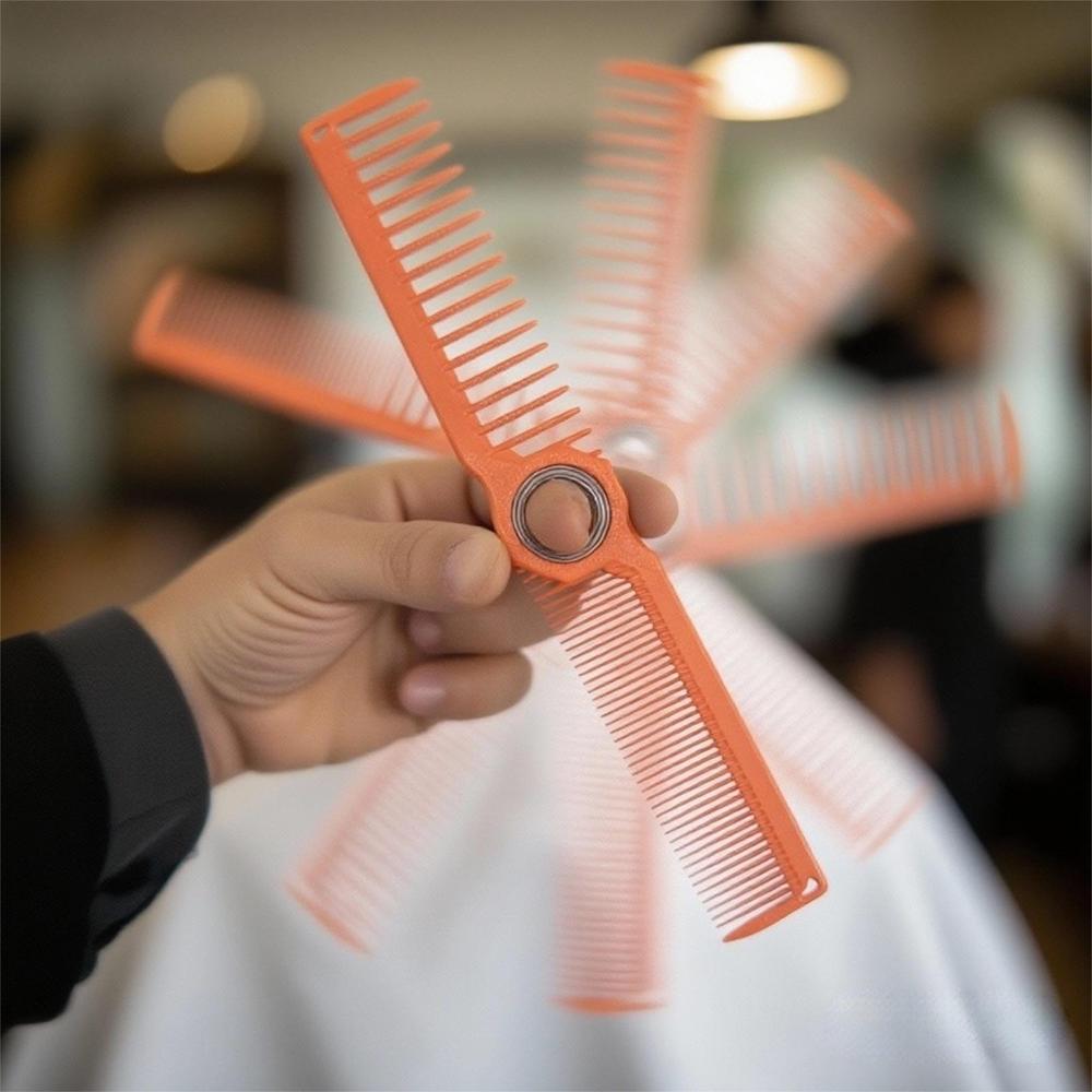 High Quality Spinning Hair Cutting Comb Hole Design PEK Material Eagle Comb Barber Hairdressing Comb - Image 4